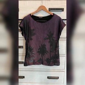 Vanilla Sugar Palm Tree Tee